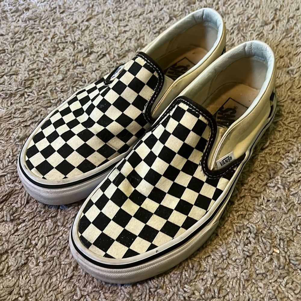 Checkered vans
